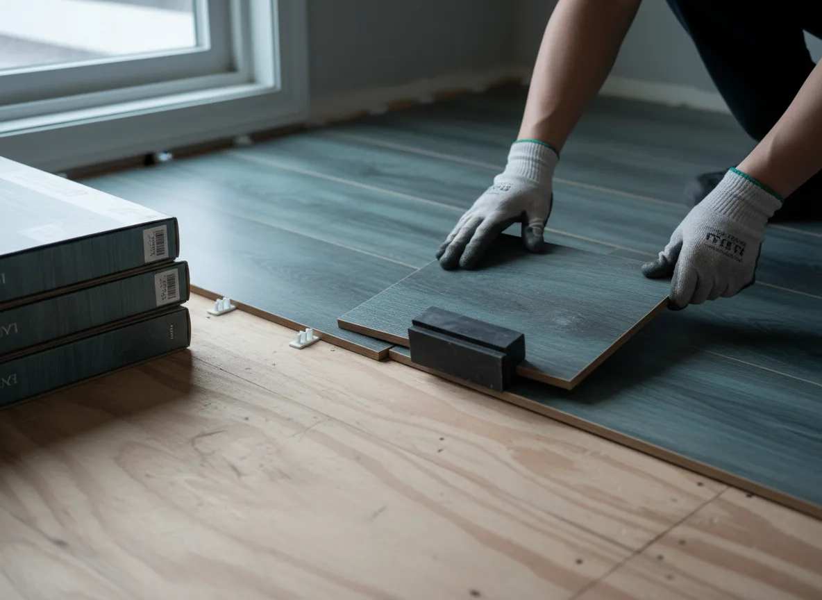 Luxury Vinyl Plank Installation company in Mertztown, PA